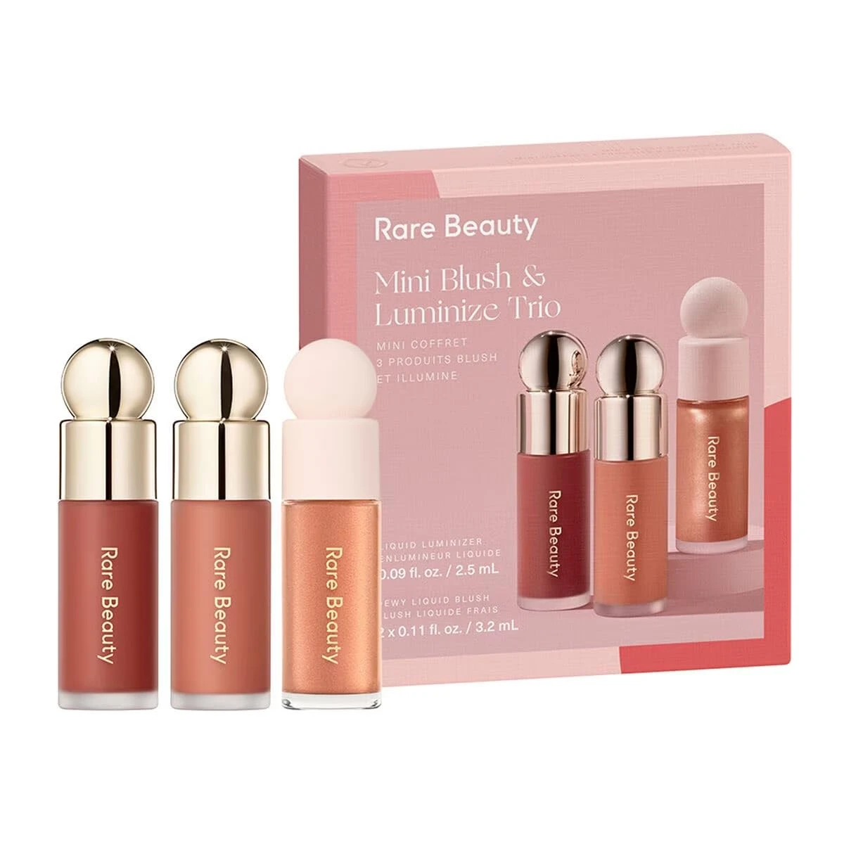 Limited Edition Mini Blush & Luminize Trio - Beloved - Virtue - Enliven - New In