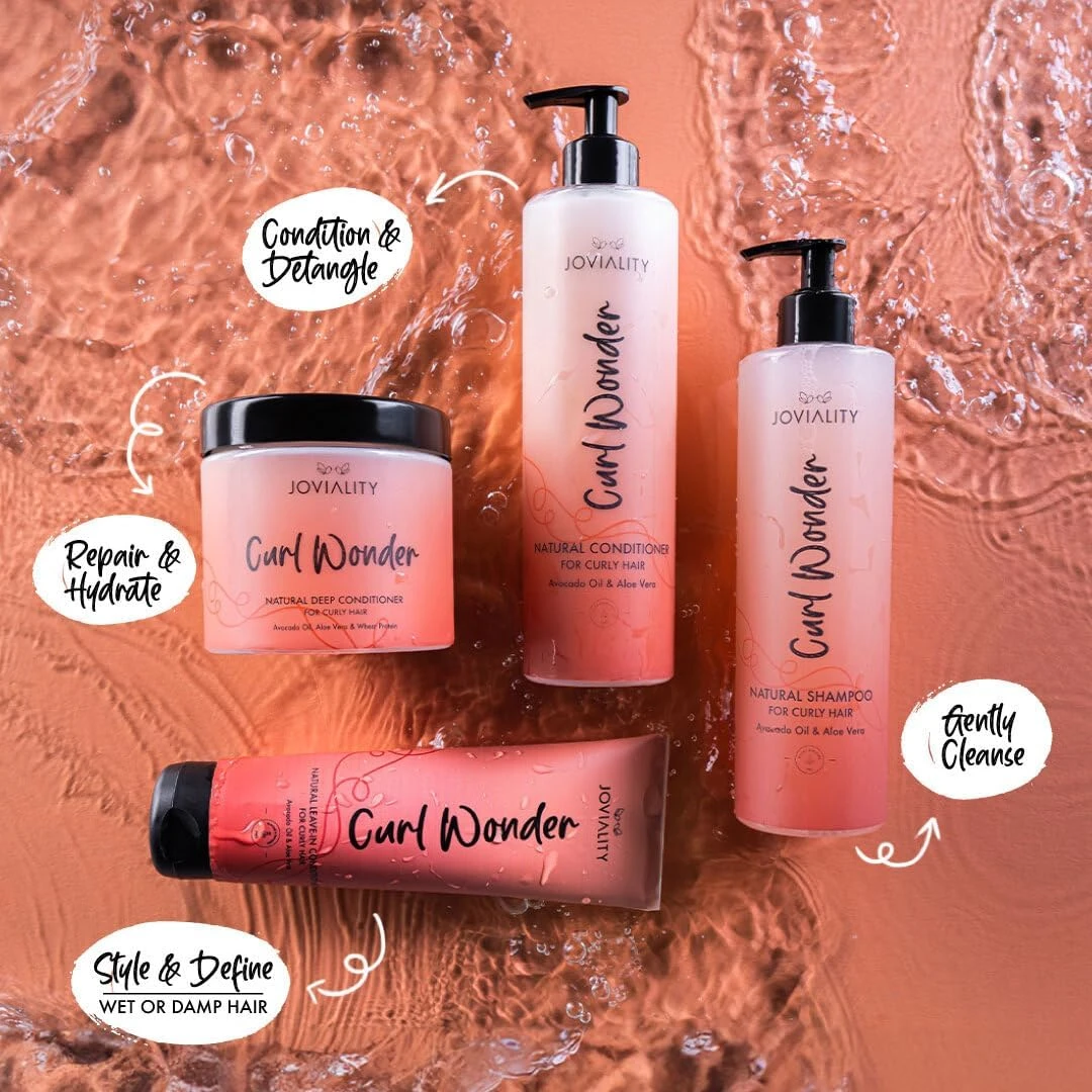 Joviality Natural Curl Wonder Leave In Conditioner with Avocado oil and Aloevera